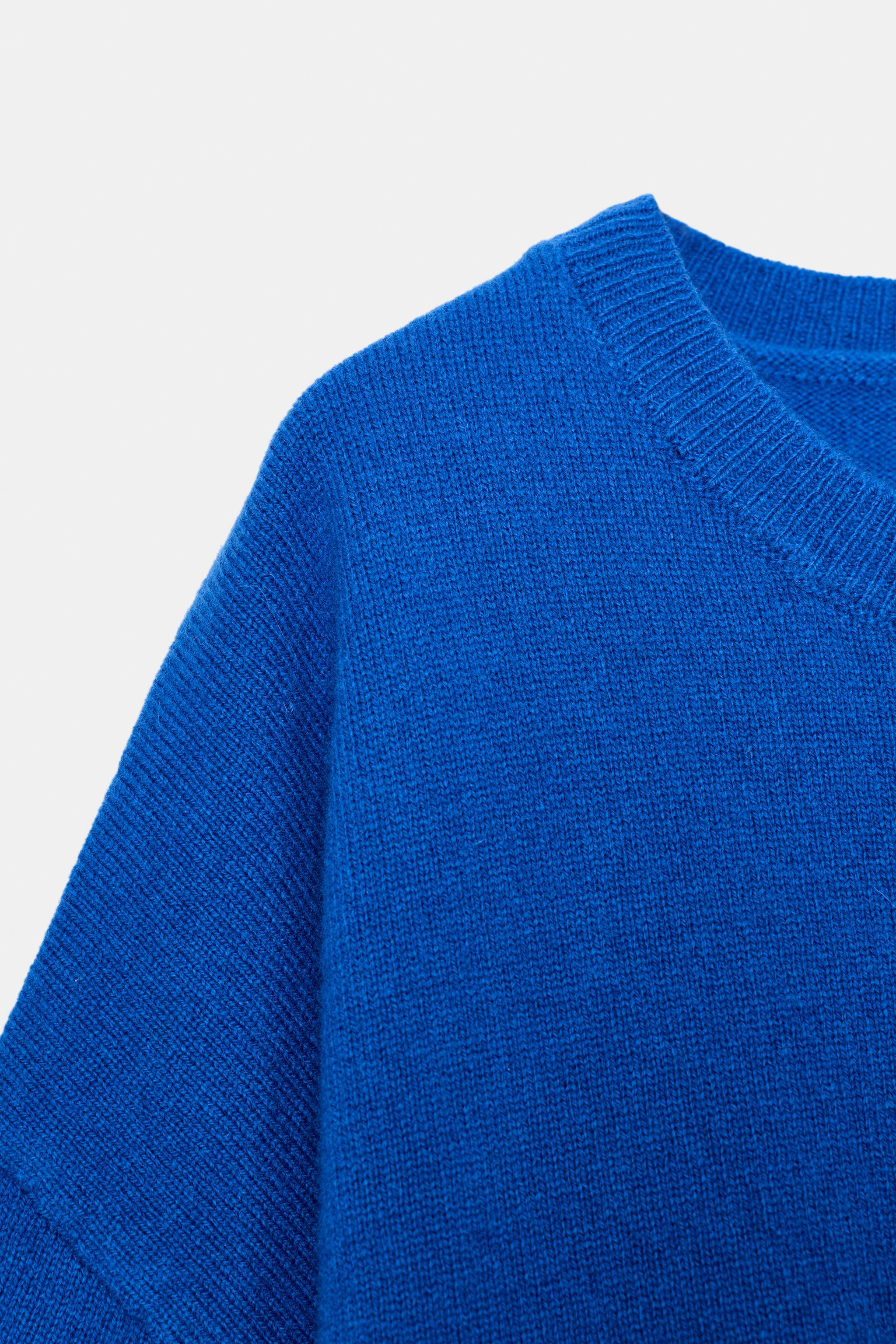 100% WOOL WIDE SLEEVE JUMPER